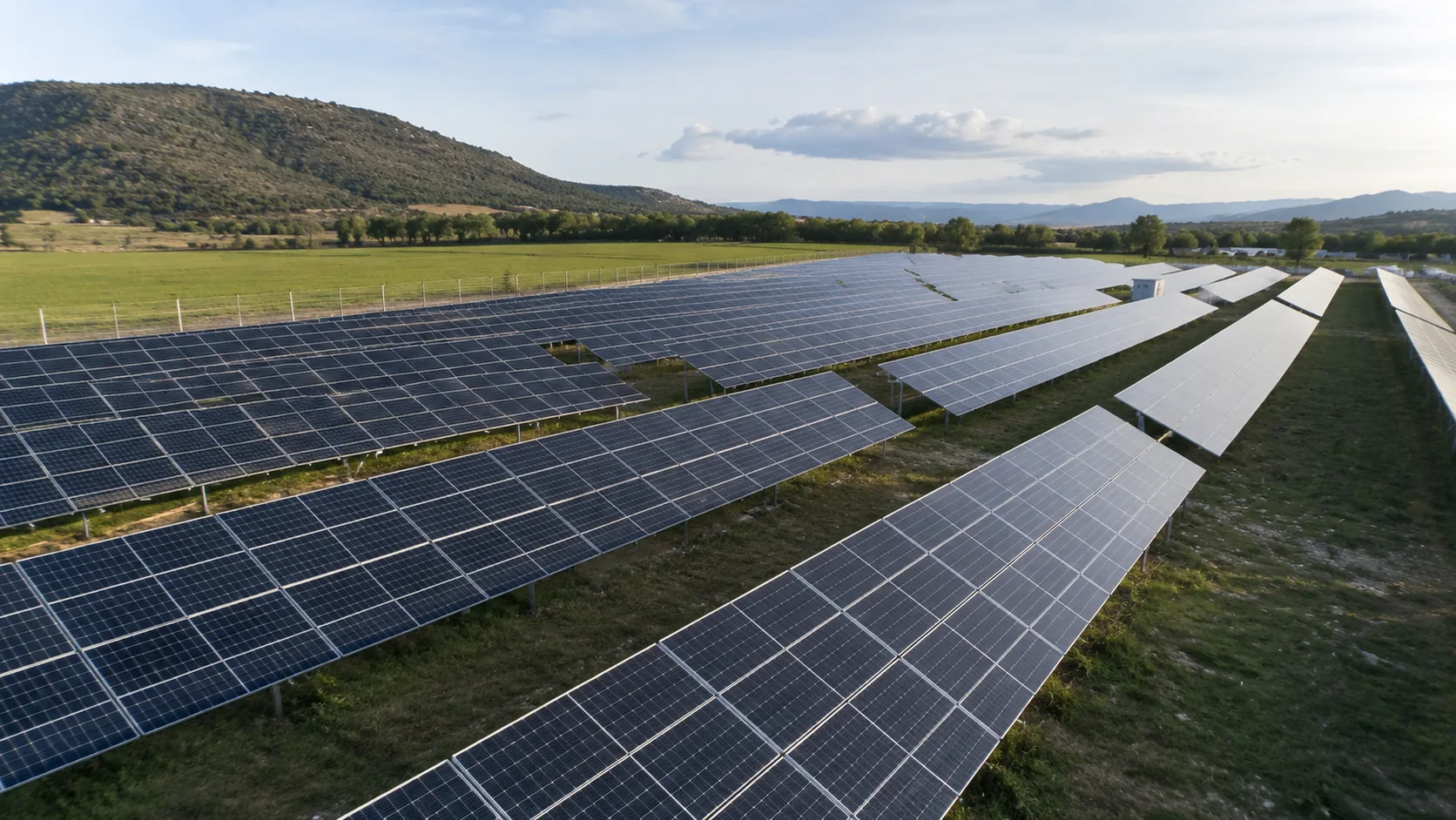 Inspección de paneles solares con dron